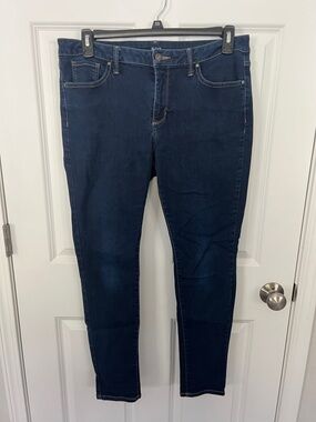 a.n.a Dark Indigo Skinny Jeans